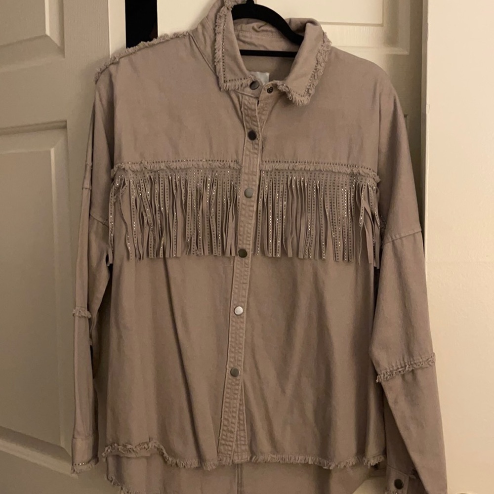 Zara Fringe Shirt